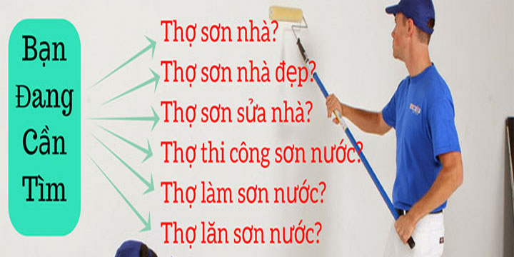 Thợ sơn nhà cũ tại Quận 1