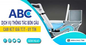 Tư vấn báo giá thông tắc bồn cầu tại Bà Rịa【Miễn phí 100%】