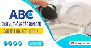 Tư vấn báo giá thông tắc bồn cầu tại Tp. Tân Uyên【Miễn phí】