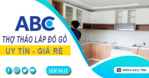 Thợ tháo lắp đồ gỗ, giường, tủ tại Quận 4【Lh 0904 942 786】