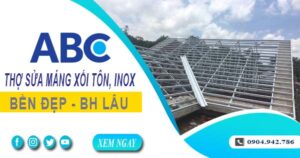 Chi phí thợ sửa máng xối tôn, inox tại Quận 7 -【Ưu đãi 10%】