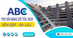 Chi phí thợ sửa máng xối tôn, inox tại Tân Bình -【Ưu đãi 10%】