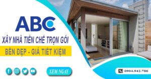 Chi phí xây nhà tiền chế tại Biên Hoà【Chỉ từ 1.5OO.OOO₫/m²】