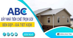 Chi phí xây nhà tiền chế tại Đồng Nai【Chỉ từ 1.5OO.OOO₫/m²】