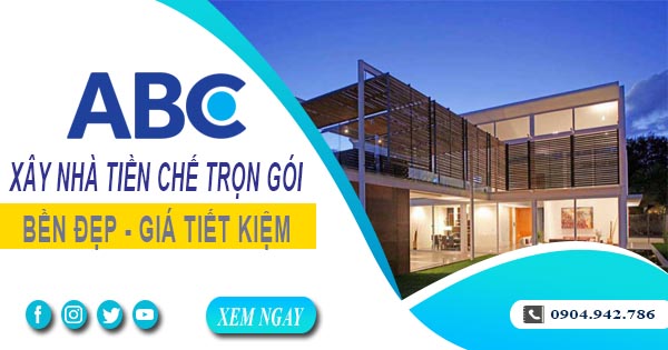 Xây Nhà Tiền Chế Trọn Gói Tại Gò Vấp - Nhanh, Bền, Đẹp Và Tiết Kiệm