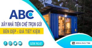 Chi phí xây nhà tiền chế tại TpHCM【Chỉ từ 1.5OO.OOO₫/m²】